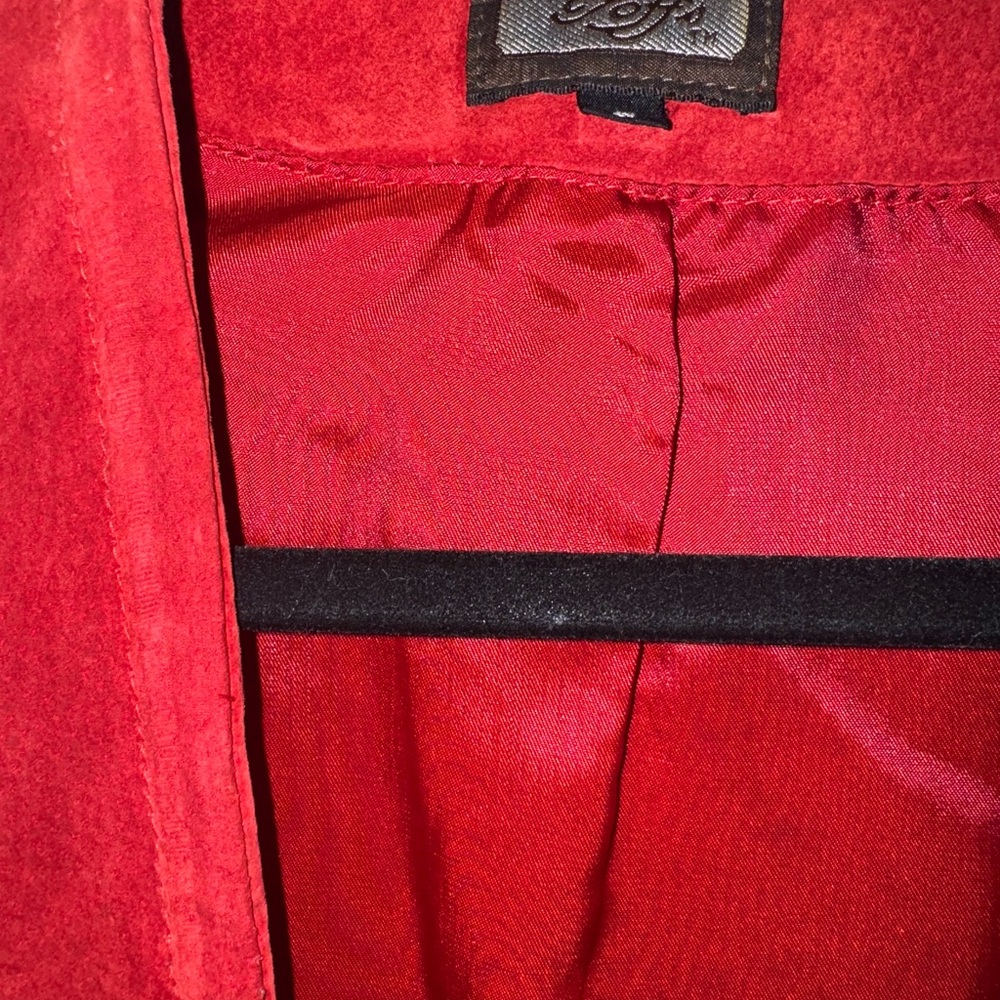 Red Women's Jacket - Picture 3 of 8